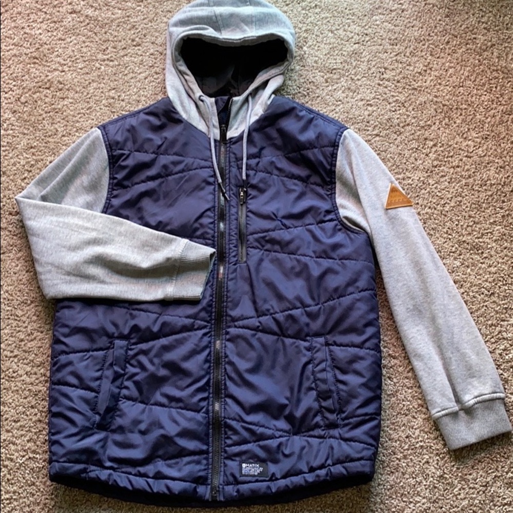 Matrix Large hoodie jacket.